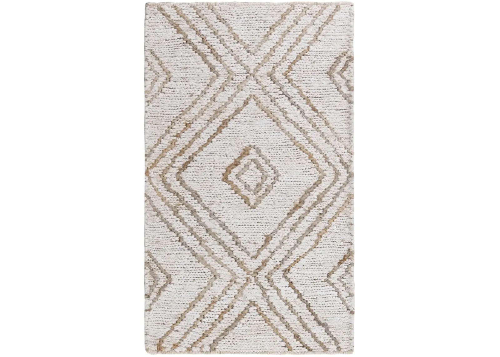 Bengal Beige  Jute 9'x12' Rectangle Rug