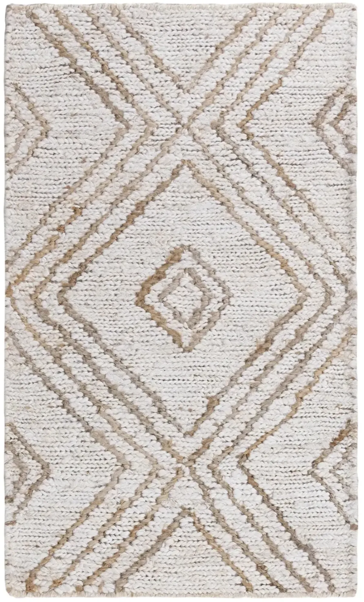 Bengal Beige  Jute 9'x12' Rectangle Rug