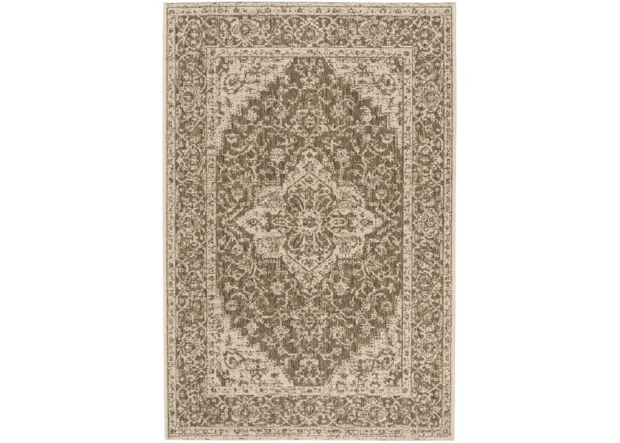 LINDEN 137 Collection LND137D-6 Beige / Cream 6'-7" X 9'-2"