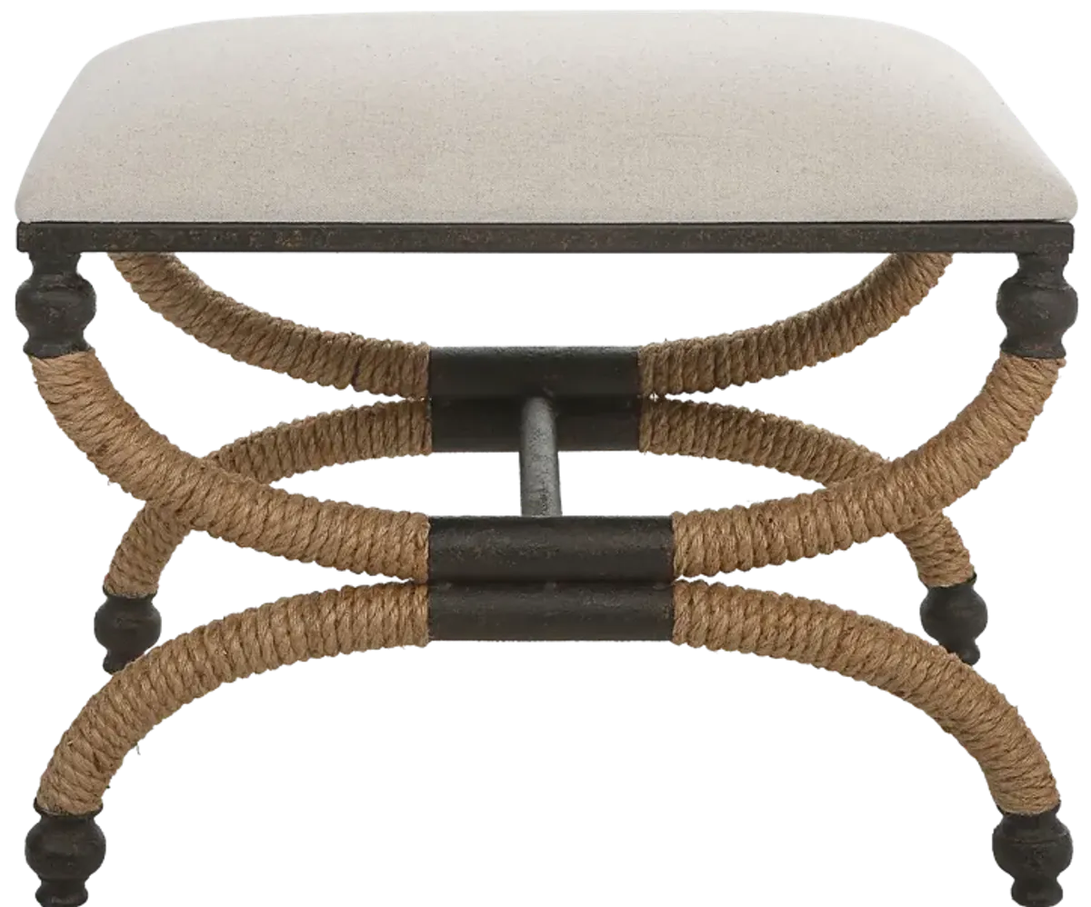 Icaria Upholstered Small Bench