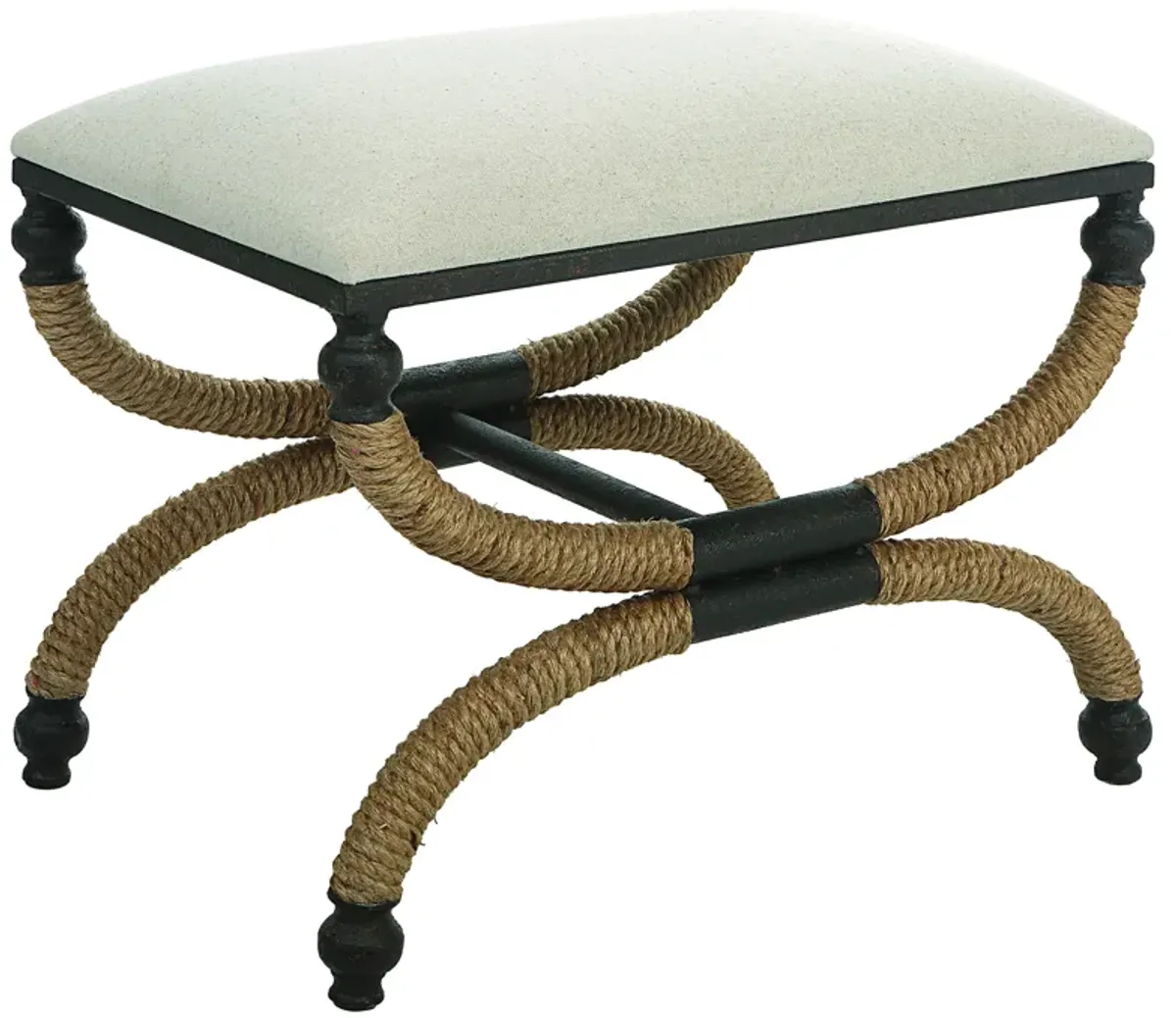 Icaria Upholstered Small Bench