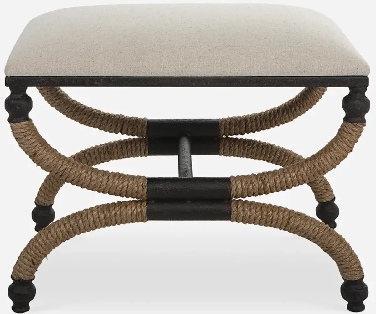 Icaria Upholstered Small Bench