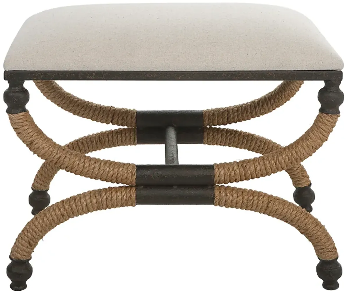 Icaria Upholstered Small Bench