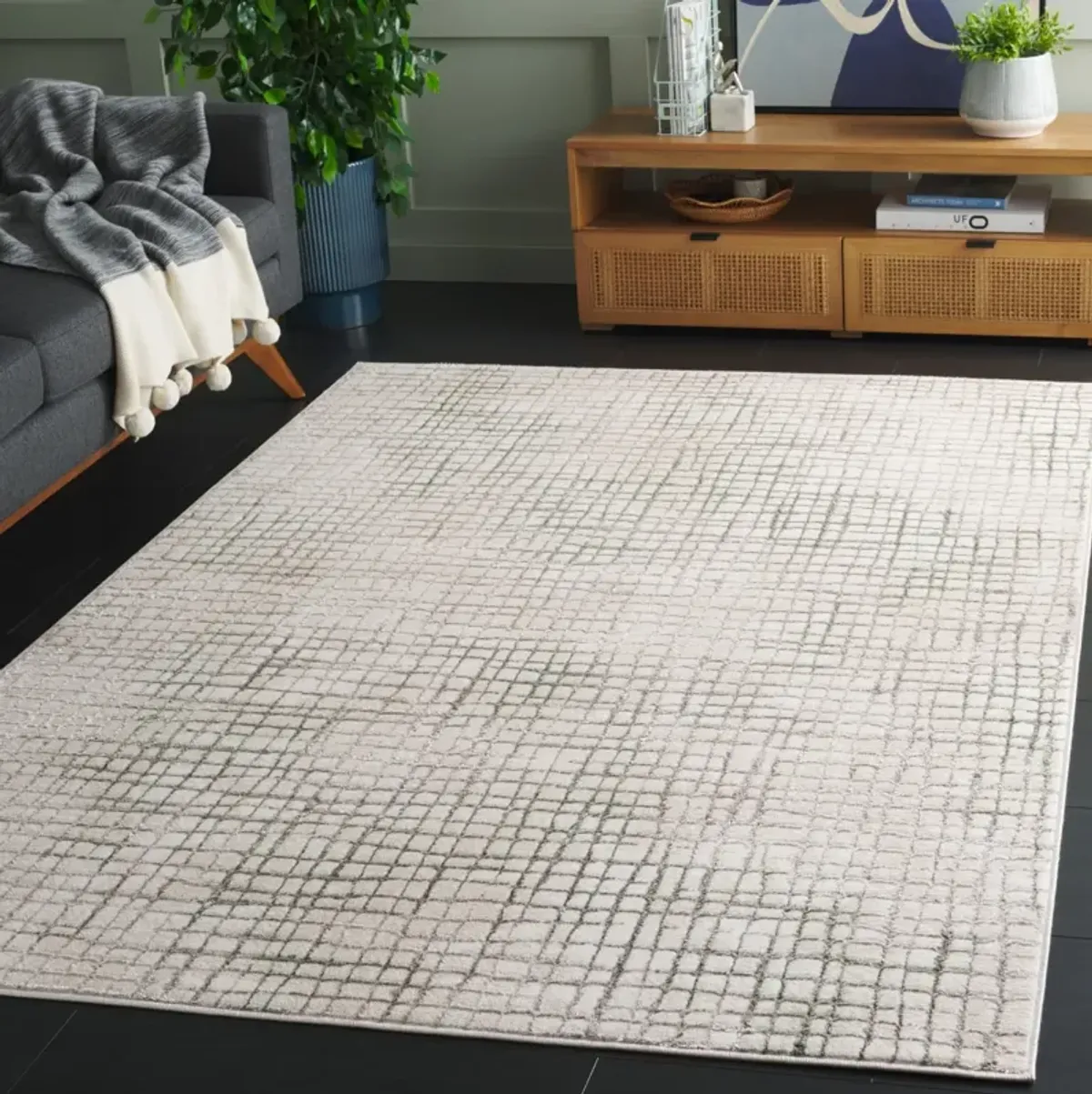 ORCHARD 202 GREY  9' x 12' Large Rectangle Rug