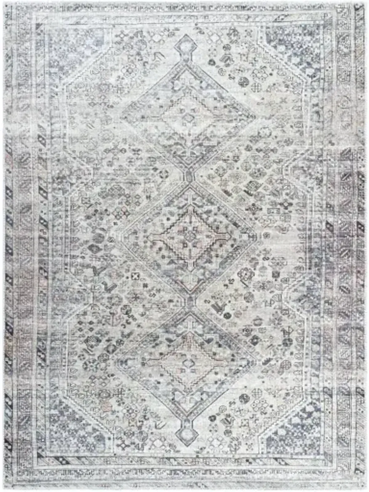 Eleni VVEL-2301 2' x 2'11" Machine Woven Rug