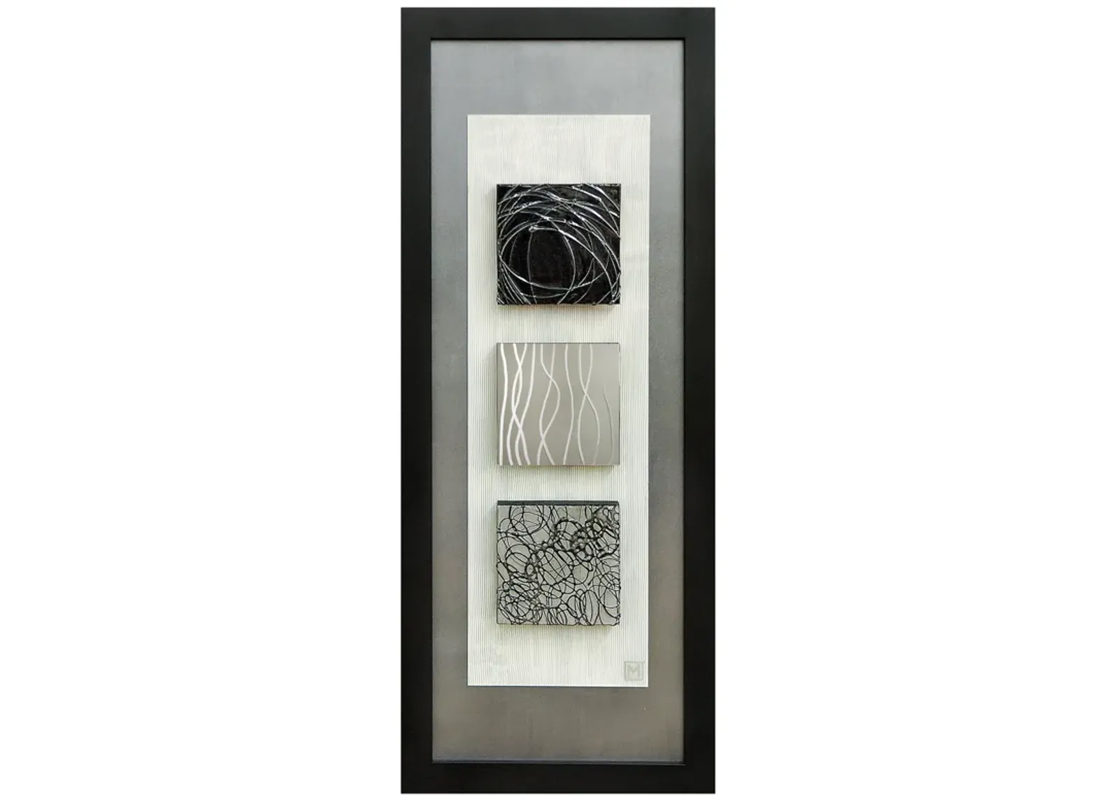 Reflections Ii Rectangle Framed Alternative Wall D�cor