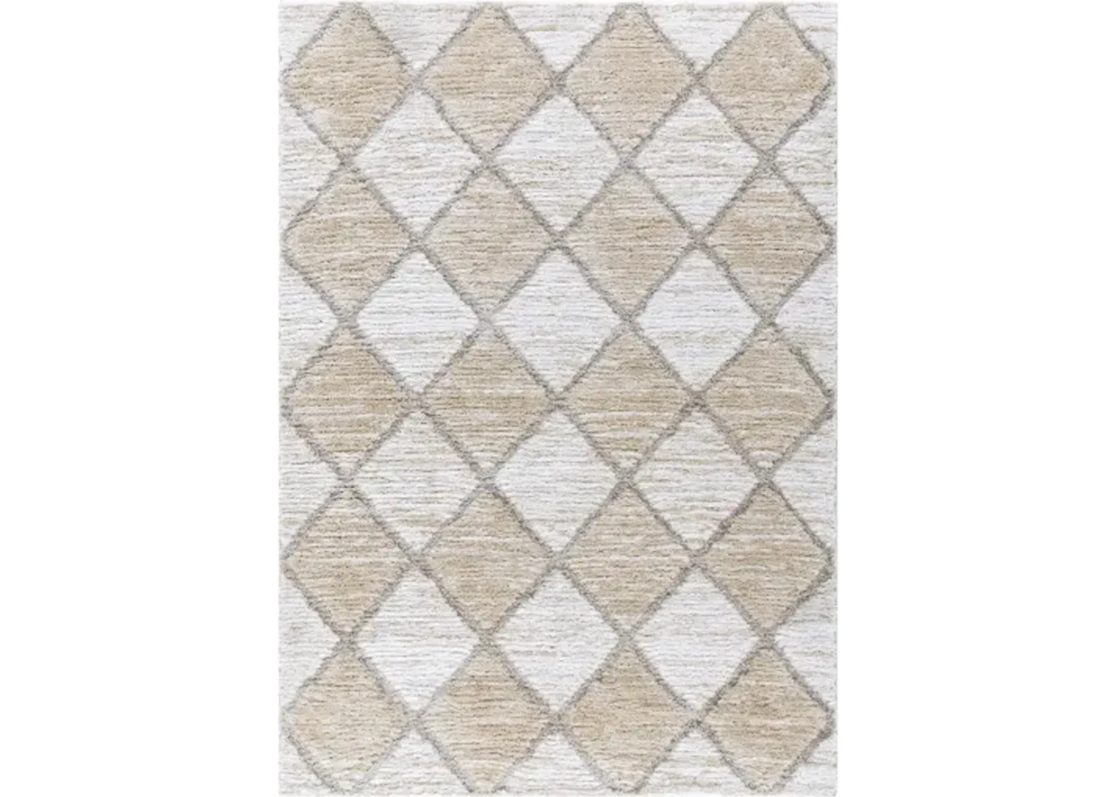 Delight Shag DEL-2306 5'3" x 7' Machine Woven Rug