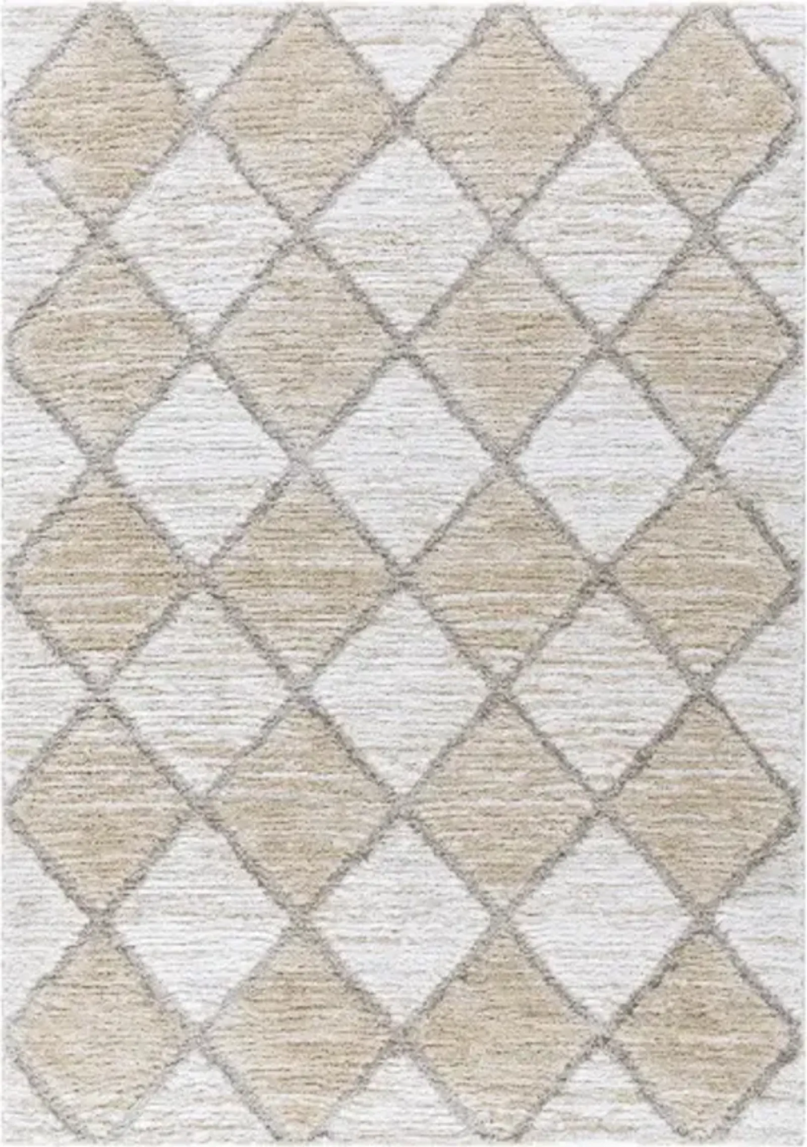 Delight Shag DEL-2306 5'3" x 7' Machine Woven Rug