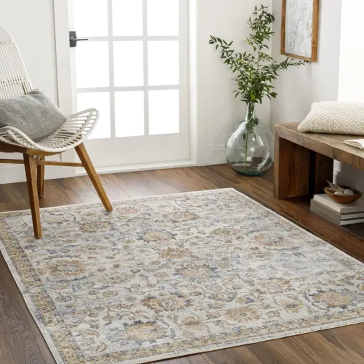 Lillian LLL-2327 2'2" x 3'9" Machine Woven Rug