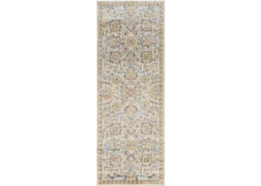 Lillian LLL-2327 2'2" x 3'9" Machine Woven Rug