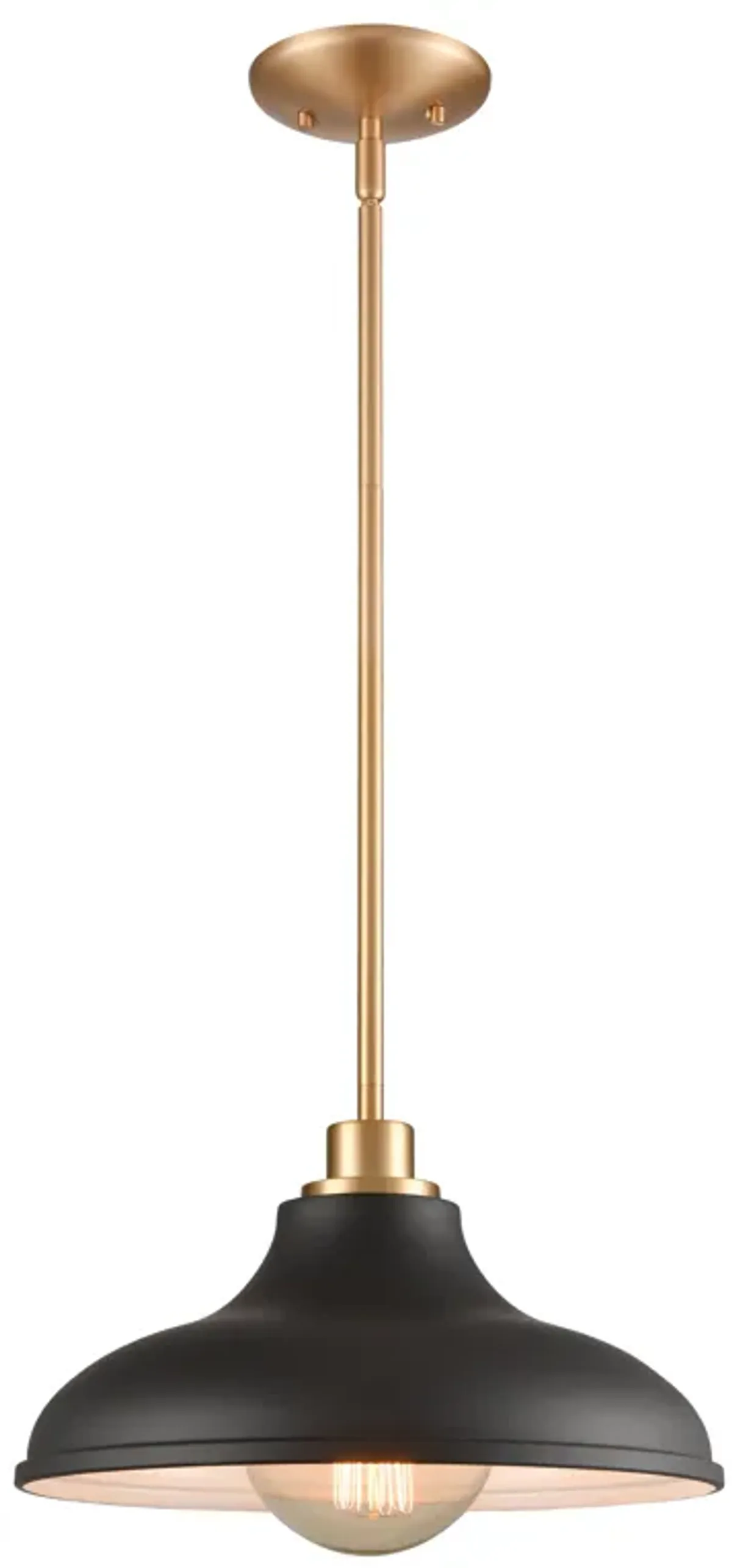 Grenville 13'' Wide 1-Light Pendant - Brushed Gold