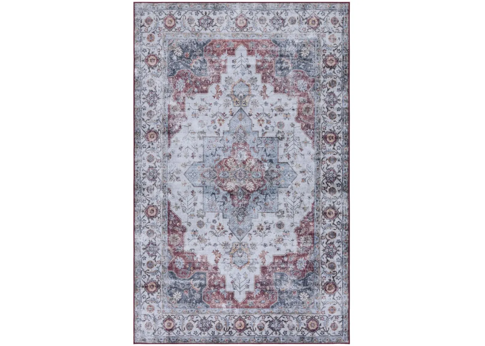 TUCSON 105 M/W S/R LIGHT BLUE  6' x 9' Medium Rectangle Rug