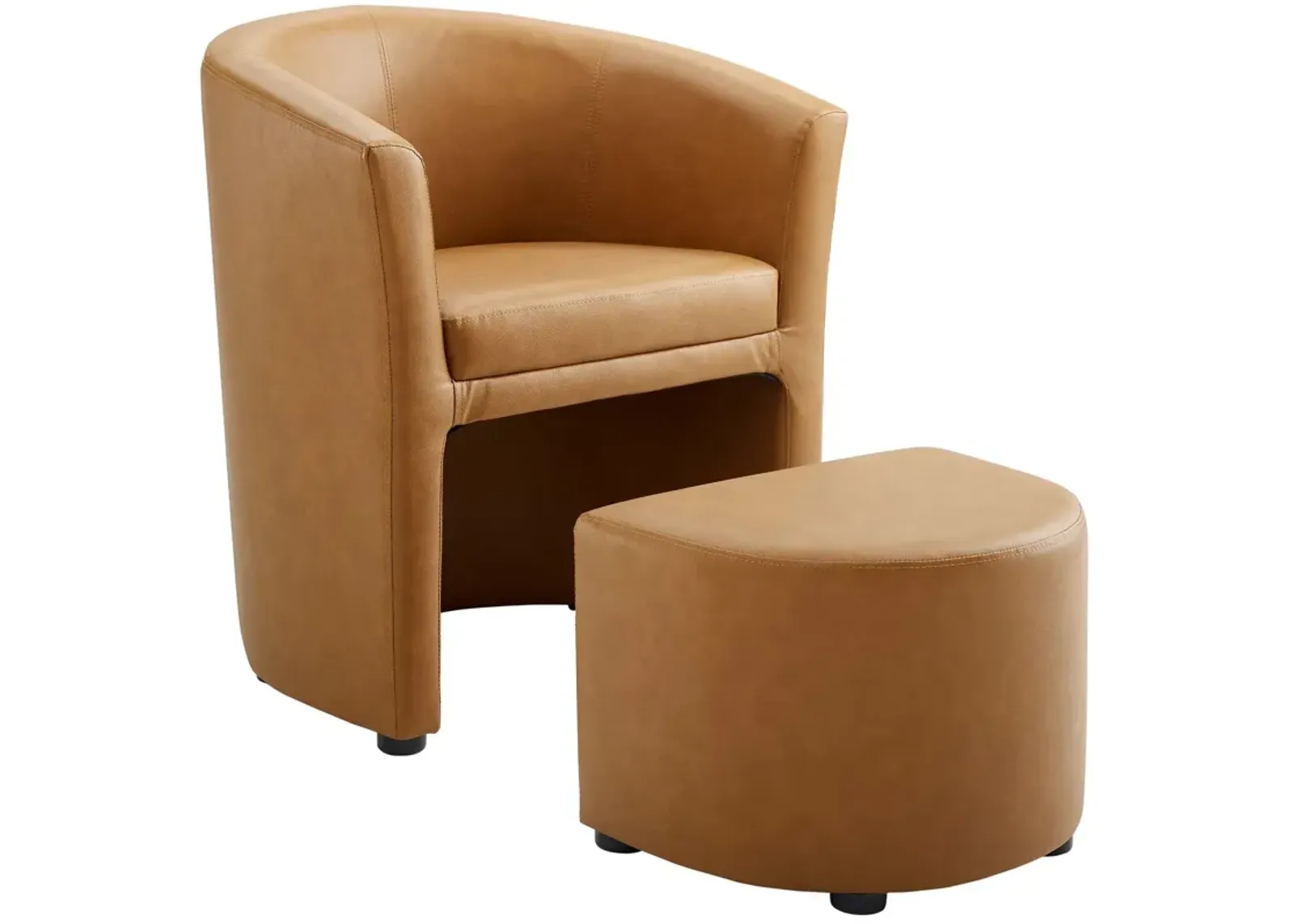 Divulge Armchair and Ottoman