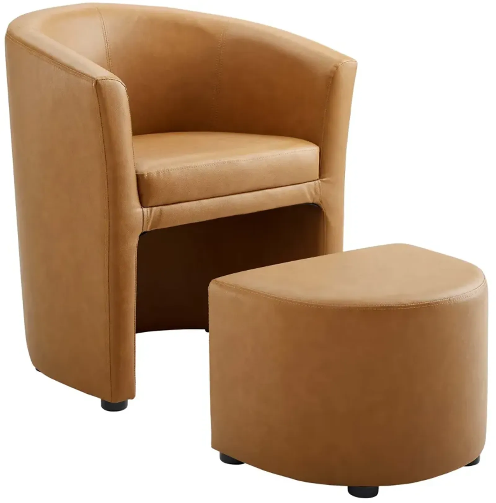 Divulge Armchair and Ottoman