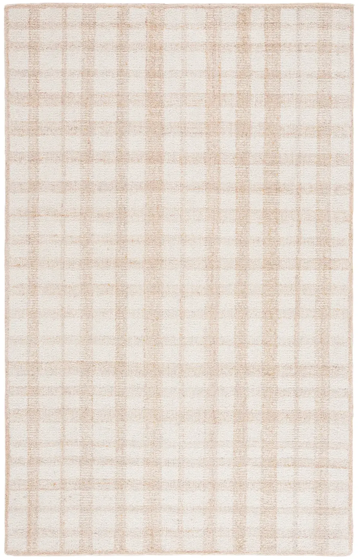 ABSTRACT Hand Tufted 4' x 6' area rug