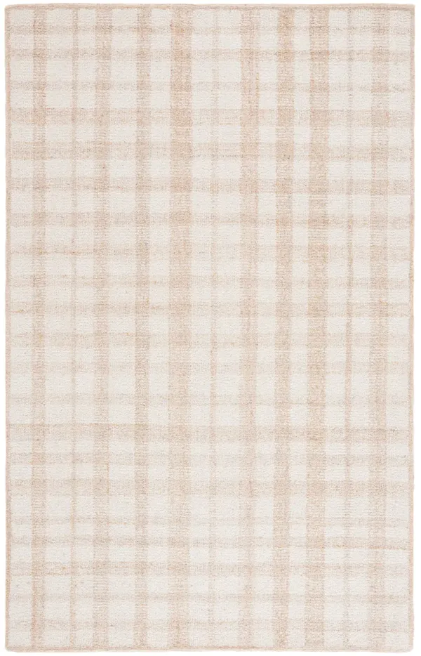 ABSTRACT Hand Tufted 4' x 6' area rug