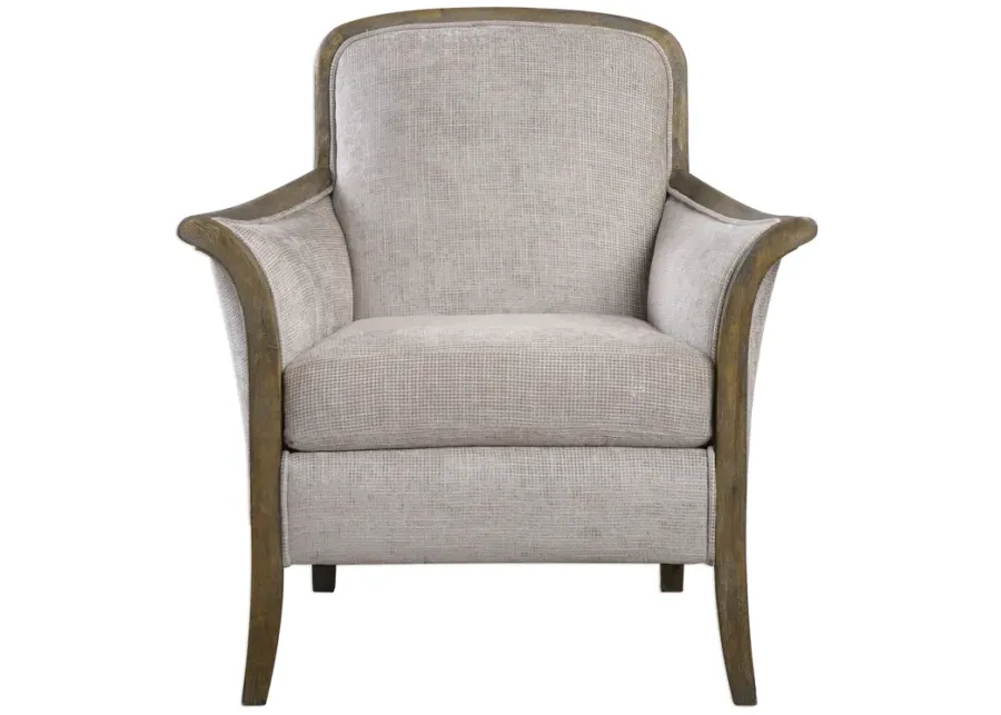 Brittoney Taupe Armchair