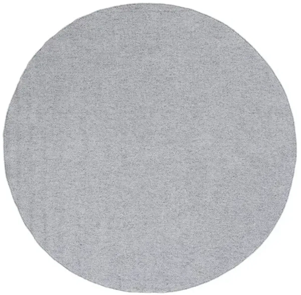 RIVER 600 Grey 6'-7' X 6'-7' Round Round Rug