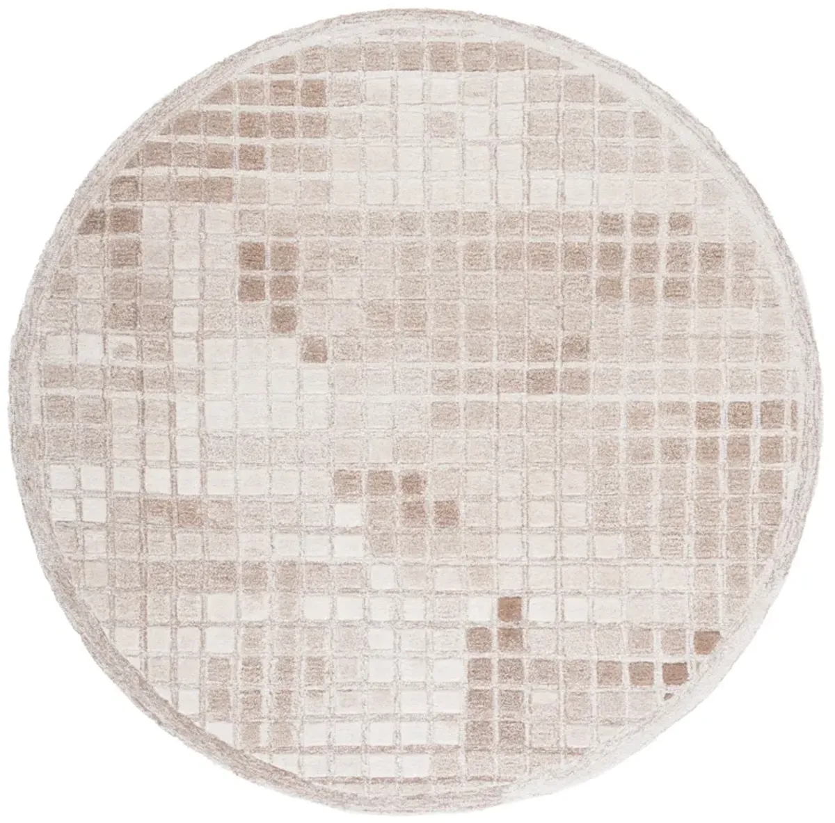 EBONY Hand Tufted 6' x 6' Round area rug