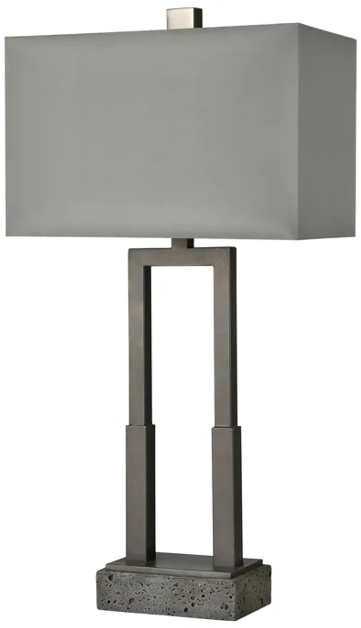 Courier 32" High 1-Light Table Lamp - Pewter