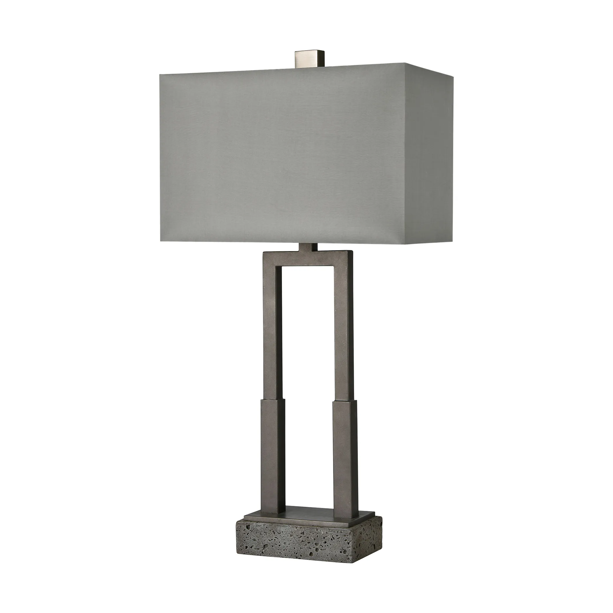 Courier 32" High 1-Light Table Lamp - Pewter