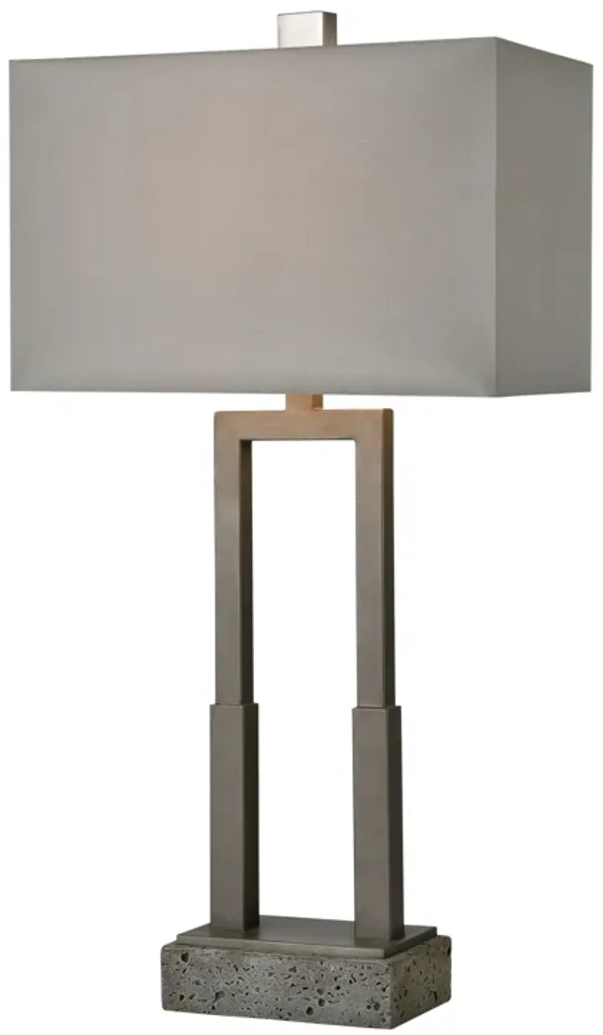 Courier 32" High 1-Light Table Lamp - Pewter