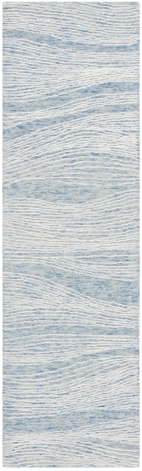 METRO 995 BLUE  2'-3' x 10' Runner Rug