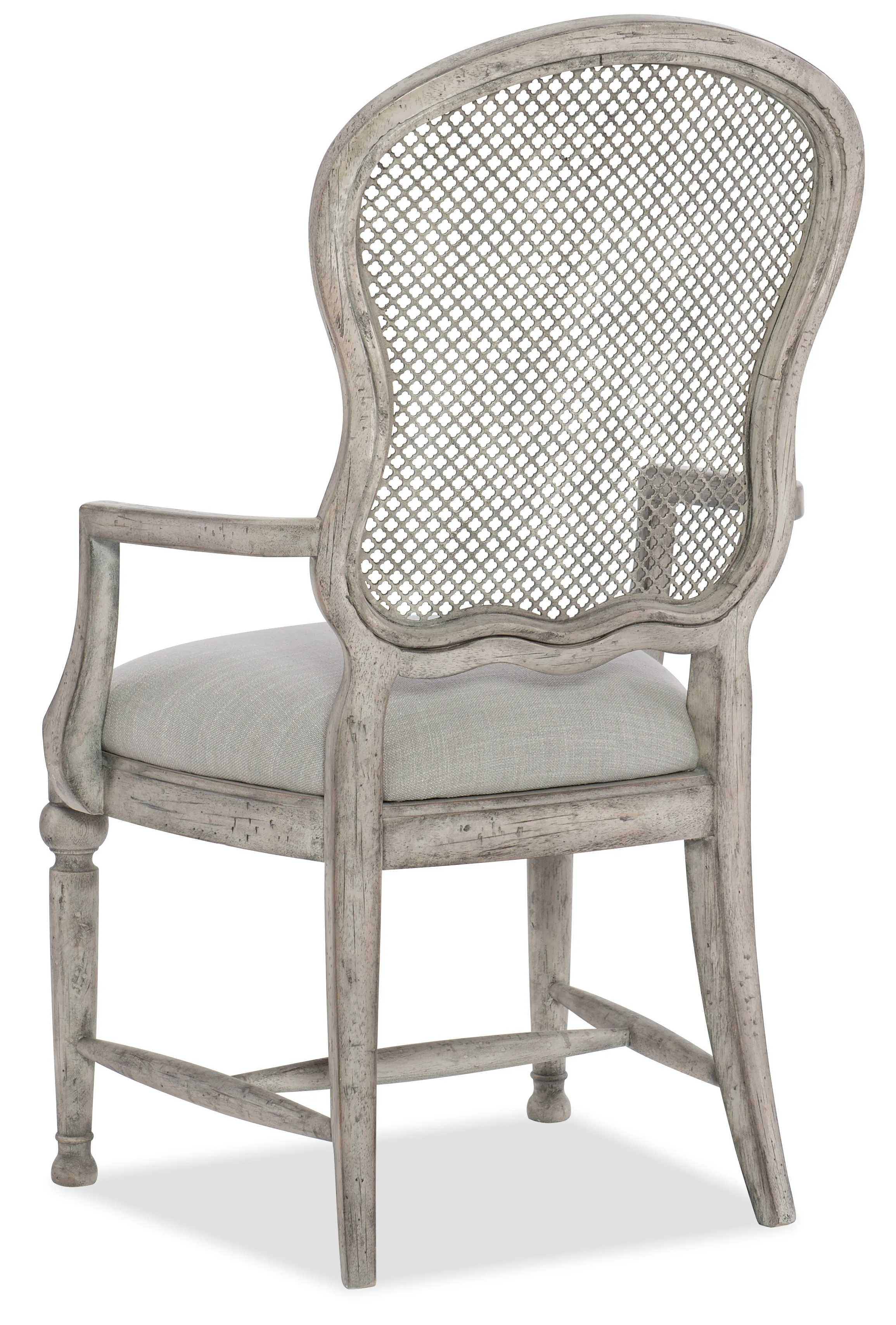 Boheme Gaston Metal Back Arm Chair - Set of 2