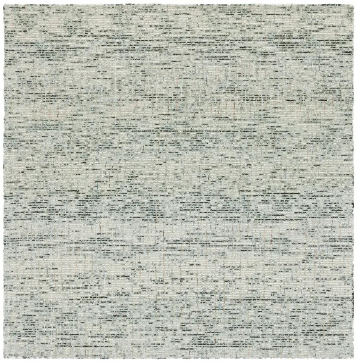 ABSTRACT 468 GREEN  6' x 6' Square Square Rug