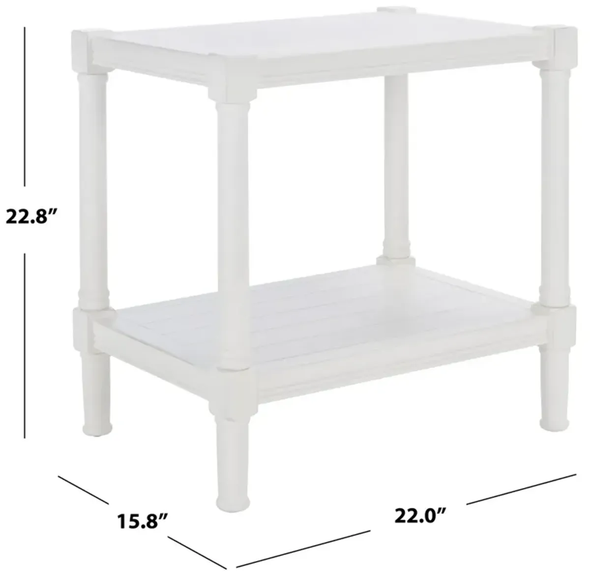 RAFIKI RECTANGLE ACCENT TABLE