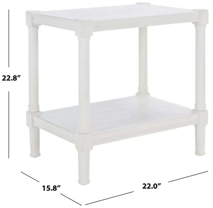 RAFIKI RECTANGLE ACCENT TABLE