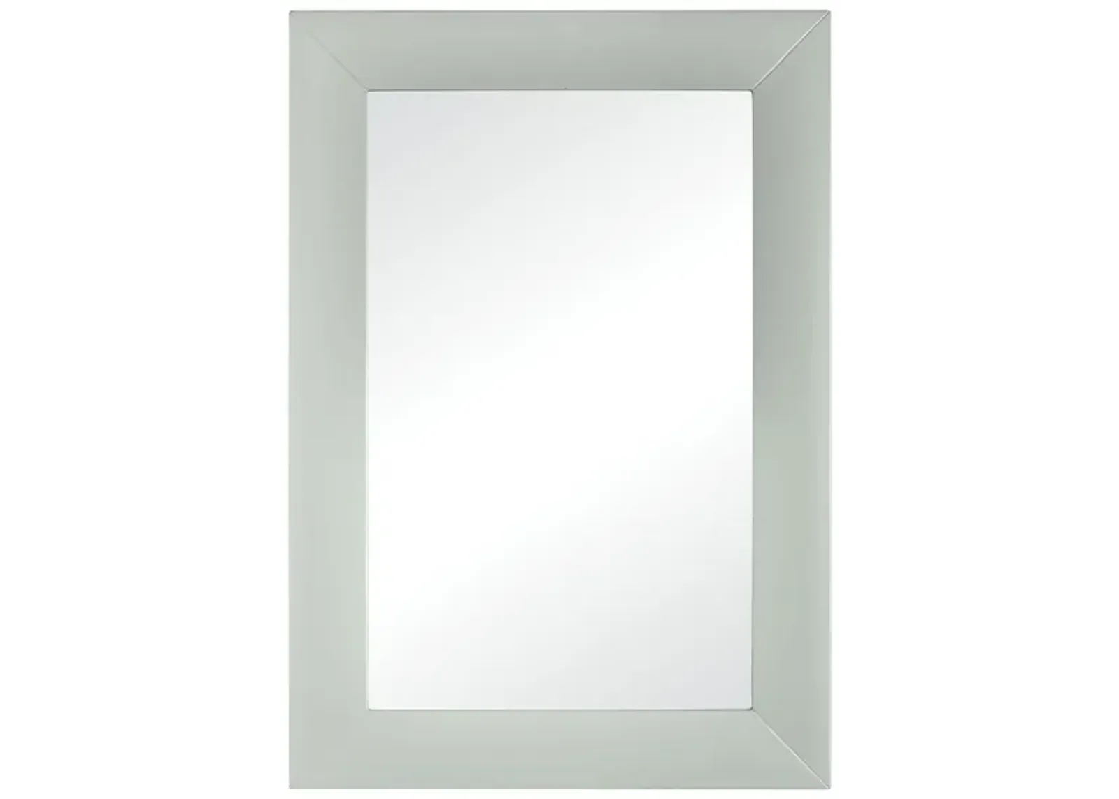 Aras 22-inch Mirror - Dove Grey