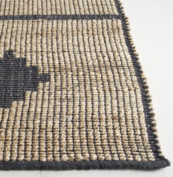 NATURAL FIBER 878 NATURAL  2'-3' x 9' Runner Rug