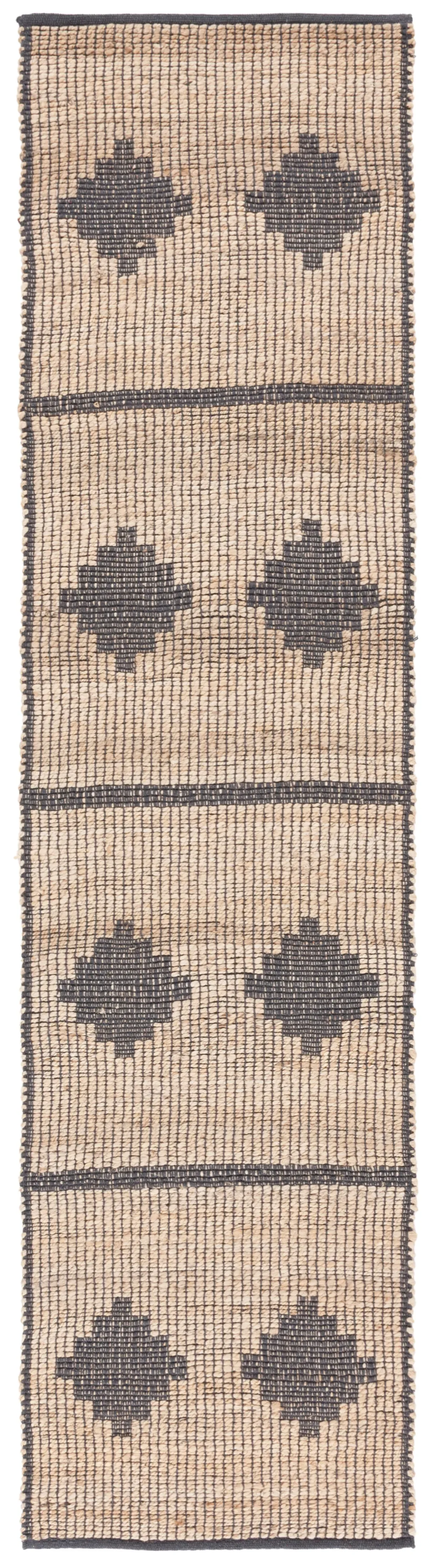 NATURAL FIBER 878 NATURAL  2'-3' x 9' Runner Rug