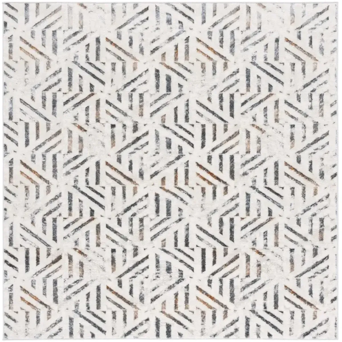 ALENIA 108 IVORY  6'-7' X 6'-7' Square Square Rug