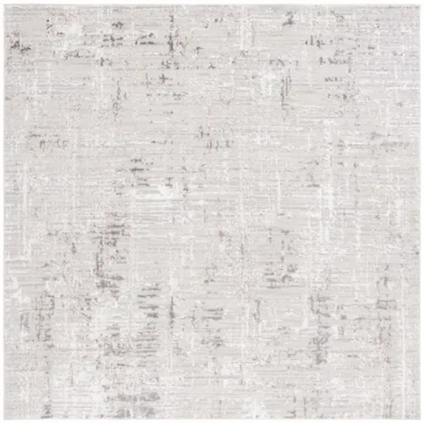 PARKER 100 Grey 6'-7' X 6'-7' Square Square Rug