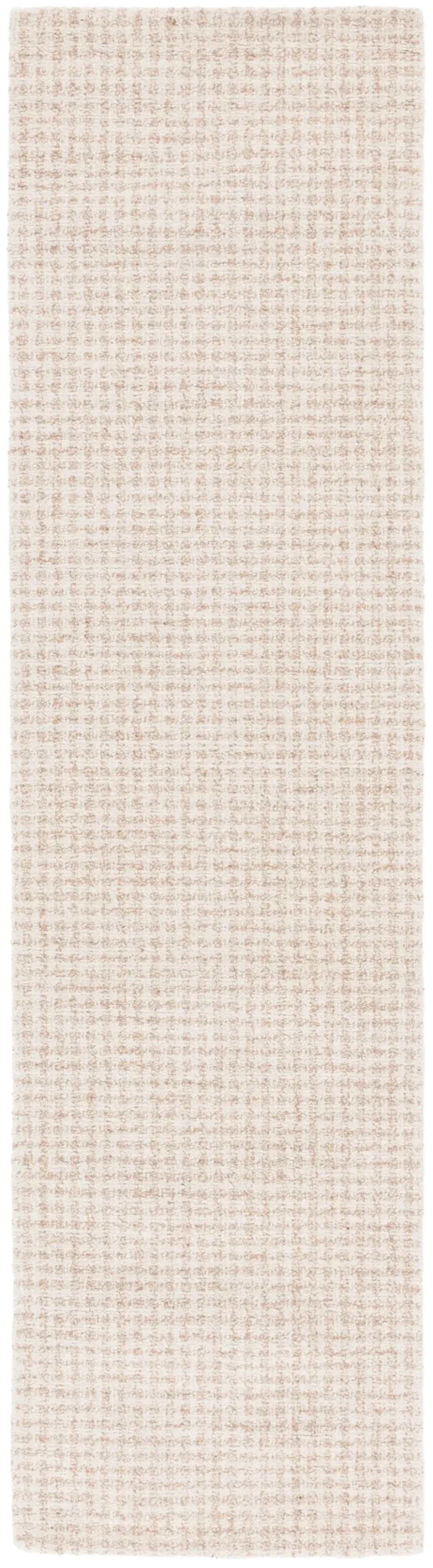 EBONY 609 BEIGE  2'-3' x 9' Runner Rug