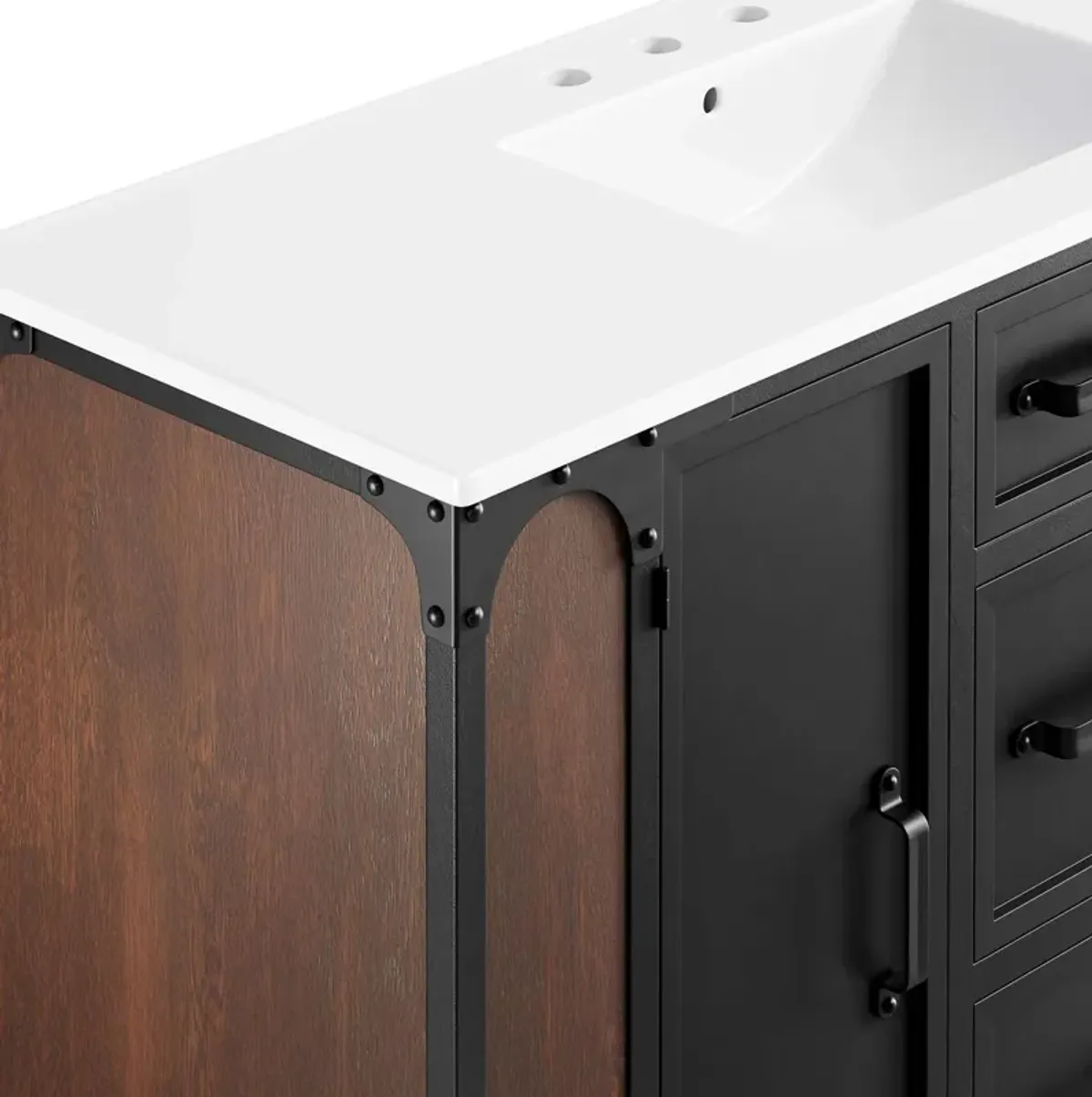 Steamforge 48" Single Sink Bathroom Vanity