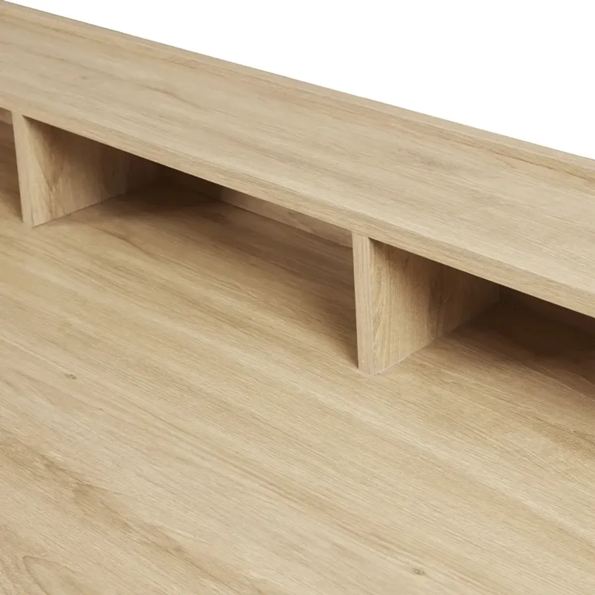 510 Design Laurel Natural/White Laurel Desk