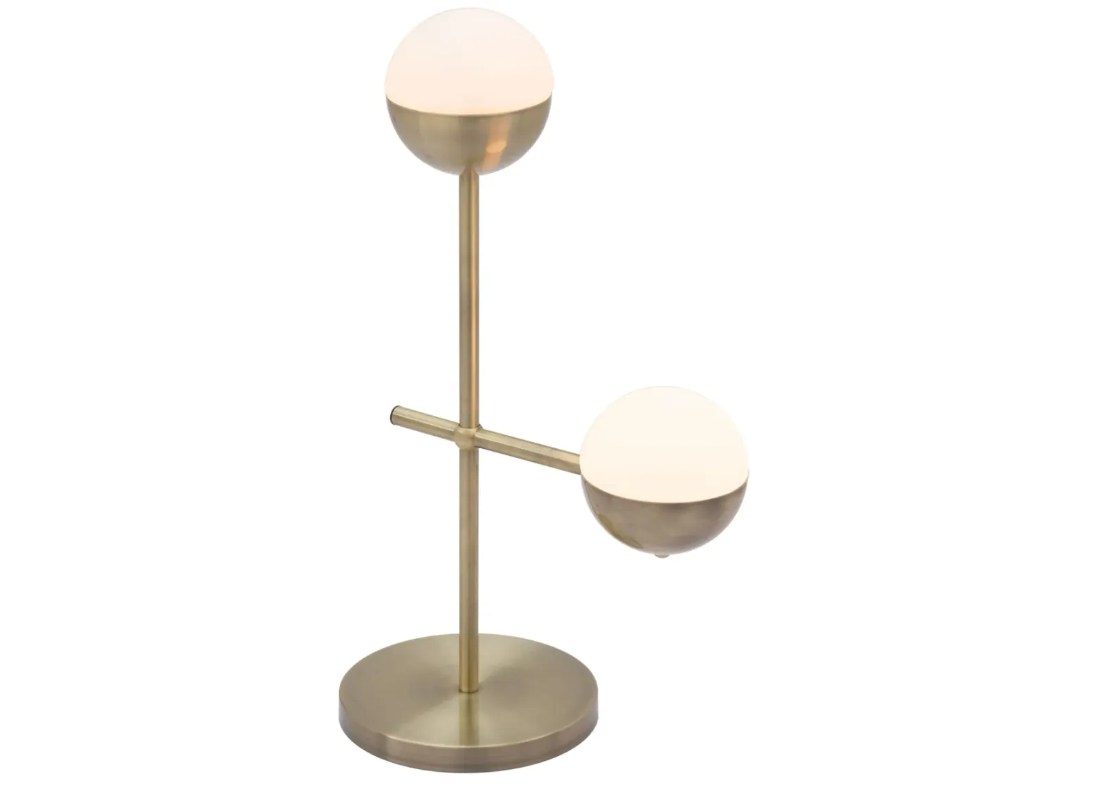 Waterloo Table Lamp White & Bronze