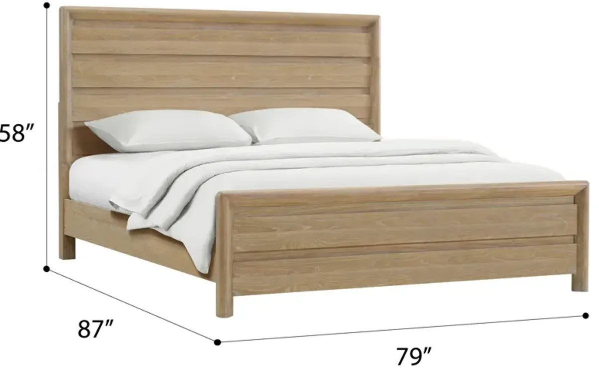 Pacific Grove King Panel Bed