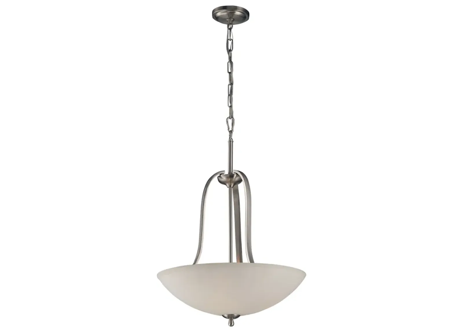 Mayfield 19'' Wide 3-Light Pendant - Brushed Nickel