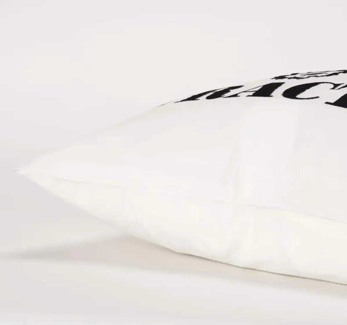 Sentiment Black  Pillow