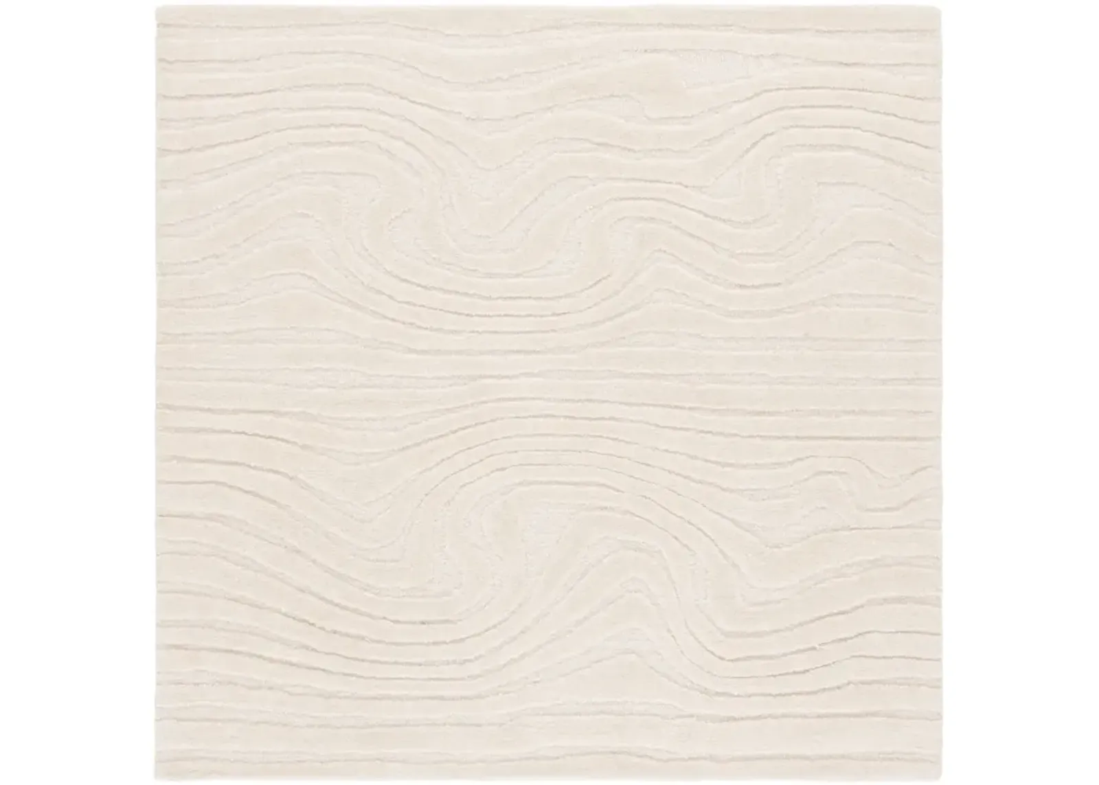 MYKONOS 403 IVORY 6' x 6' Square Square Rug