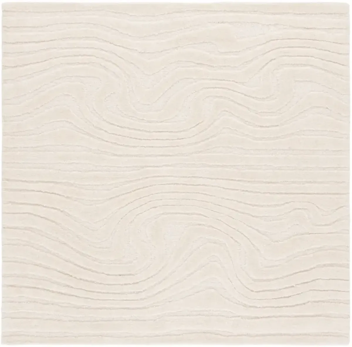 MYKONOS 403 IVORY 6' x 6' Square Square Rug