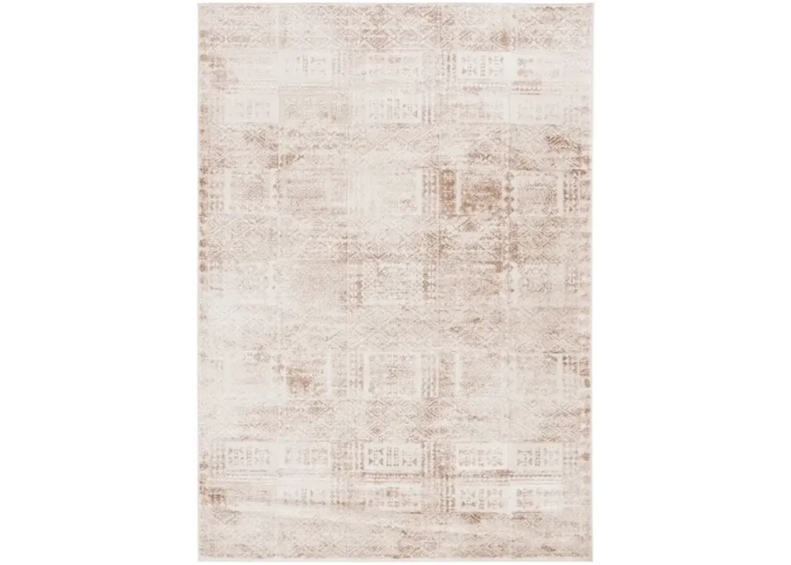 WHISPER 818 Beige 9' X 12' Large Rectangle Rug