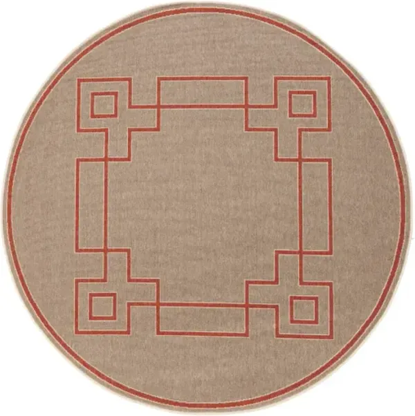 Alfresco 8'10" Round Rug