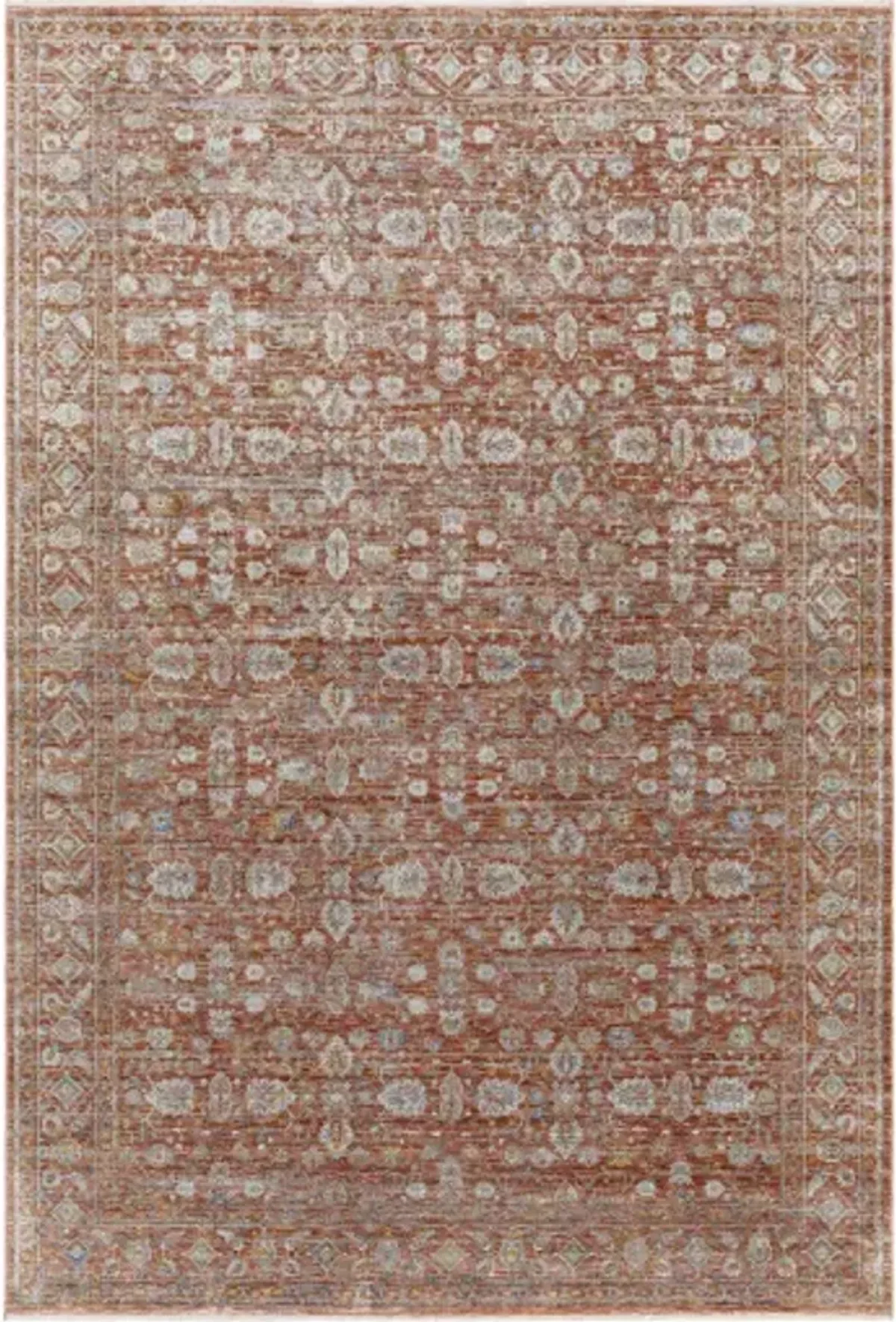 Isfahan ISF-2303 5' x 7'9" Machine Woven Rug