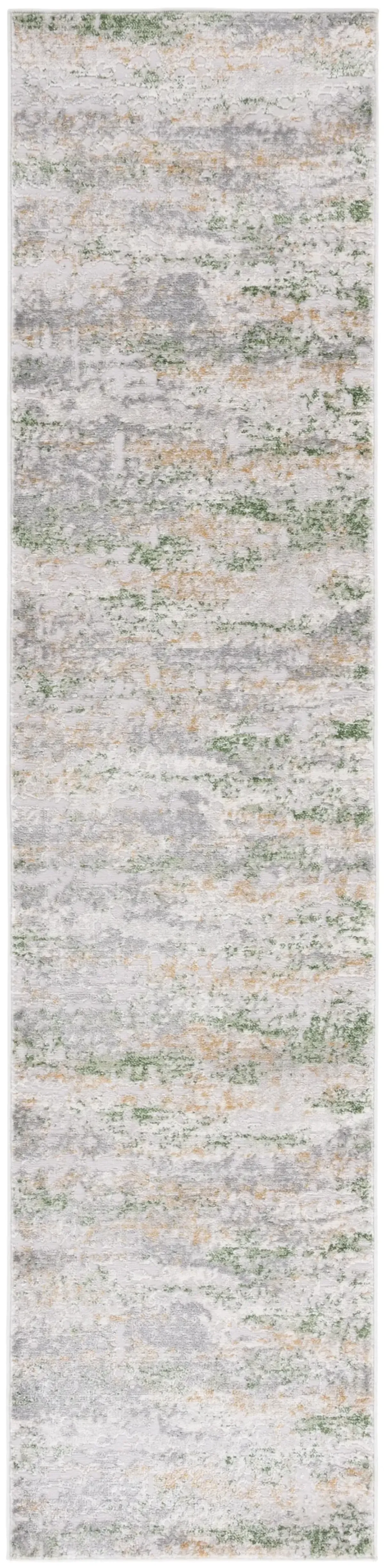 PALMA 358 GREY  2'-2' x 7' Runner Rug