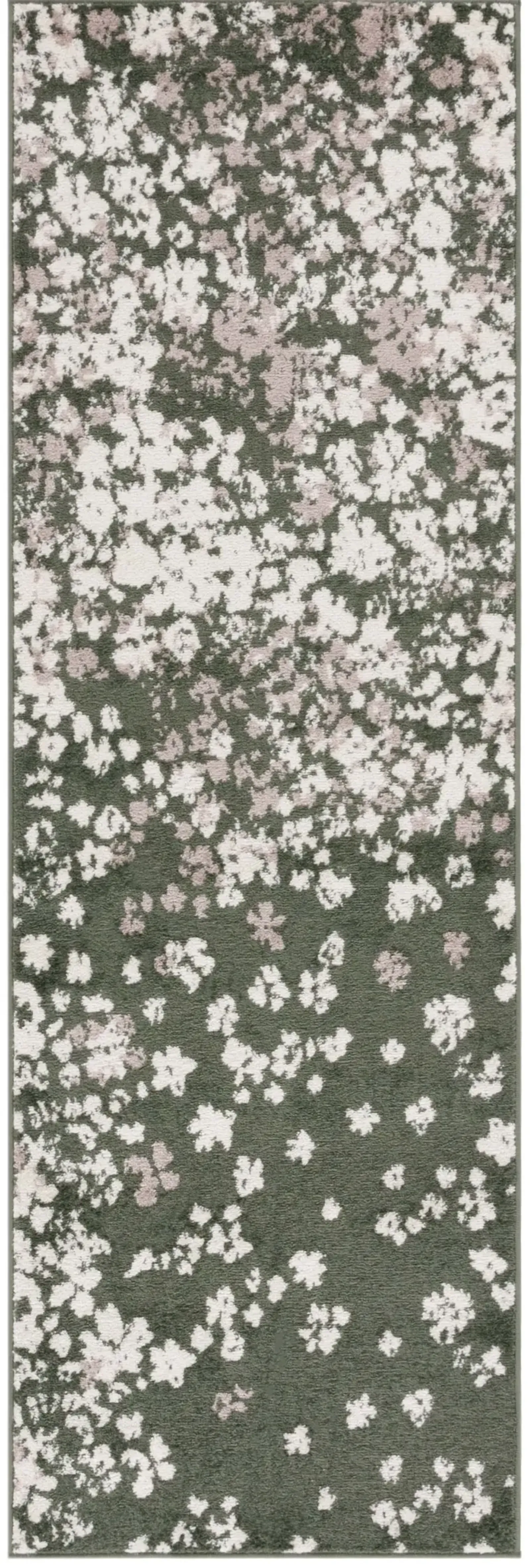 ADIRONDACK 115 DARK GREEN  2'-6' x 8' Runner Rug